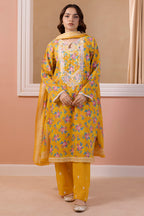Embroidered Kurta Dupatta Trouser - 2807