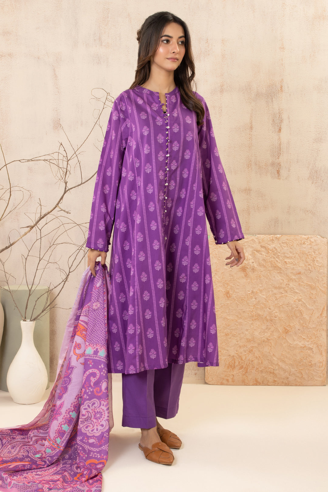 Kurta Dupatta Trouser - 2832