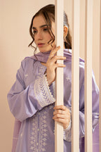 Embroidered Kurta Dupatta Trouser - 2833