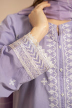 Embroidered Kurta Dupatta Trouser - 2833