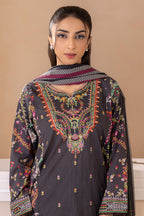 Embroidered Kurta Dupatta Trouser - 2834