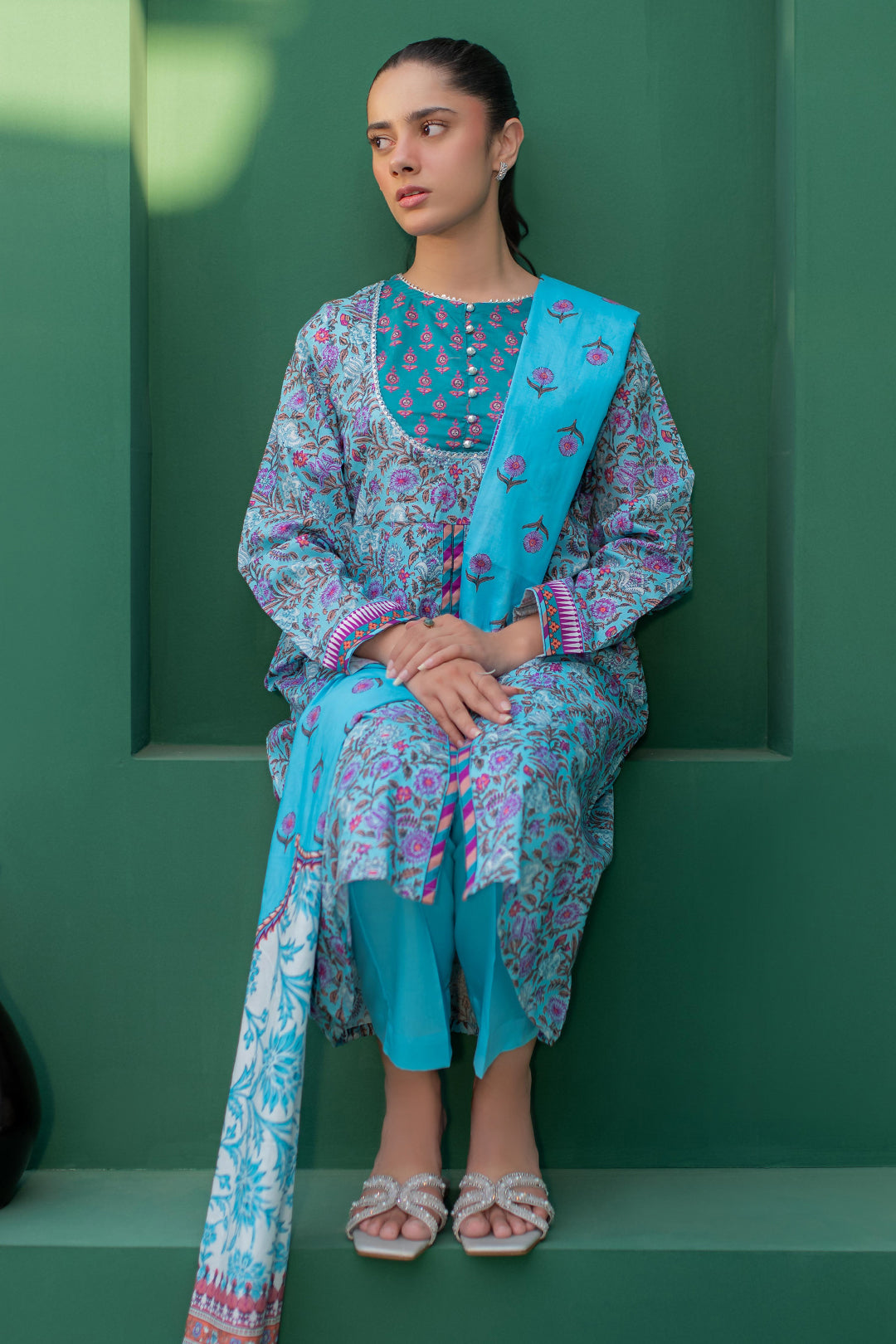 Kurta Dupatta Trouser - 2856