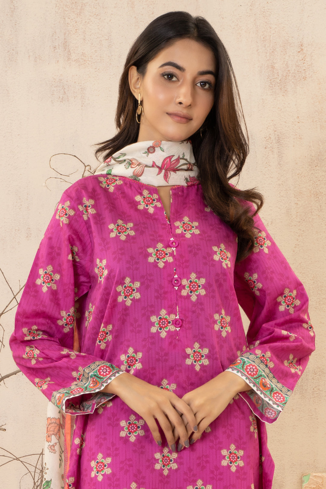 Kurta Dupatta Trouser - 2858