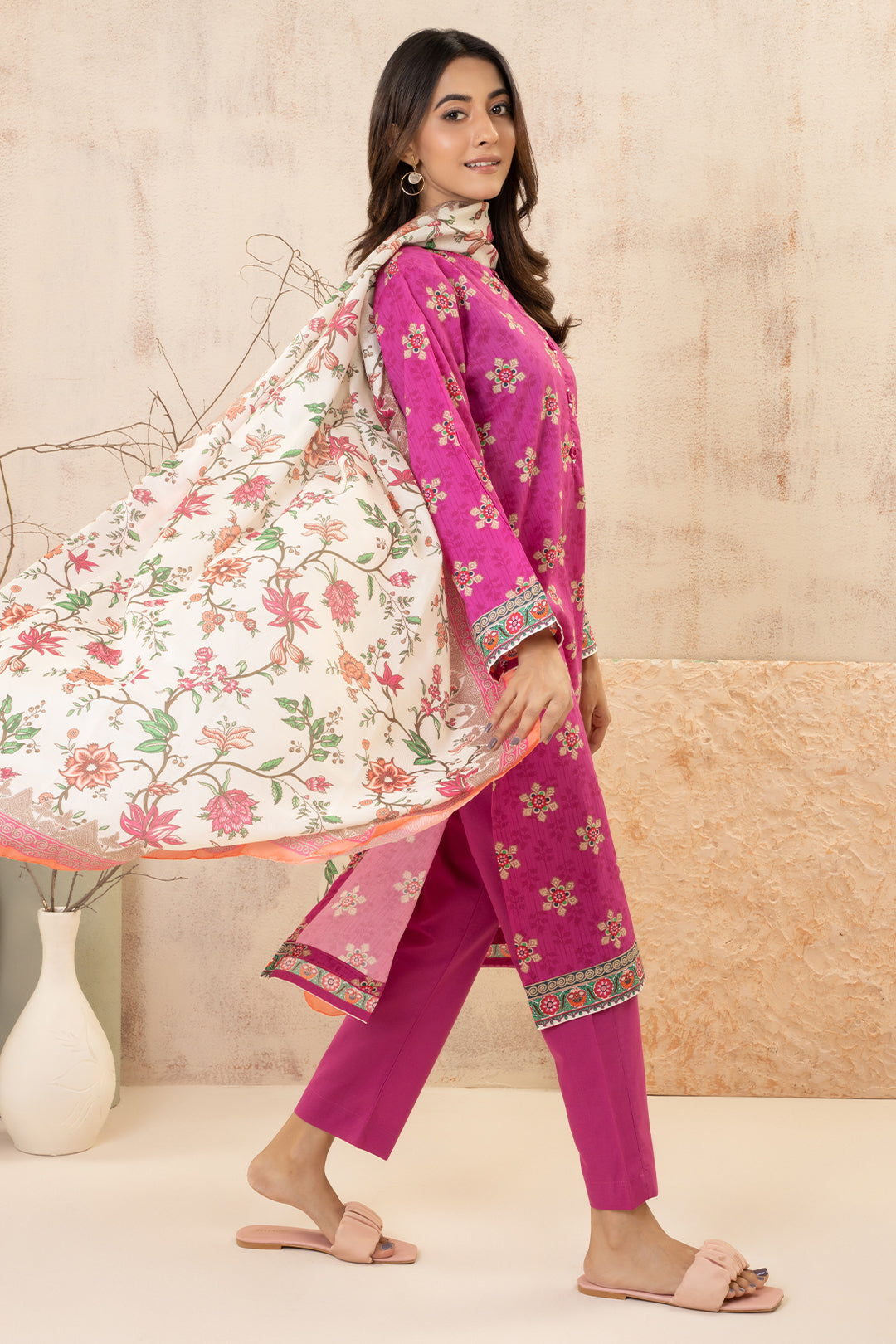 Kurta Dupatta Trouser - 2858