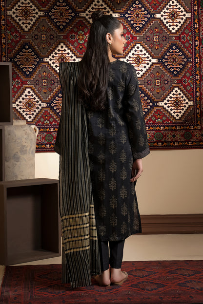 Embroidered Kurta Dupatta Trouser - 2298
