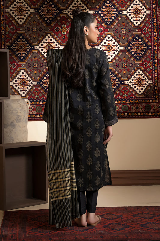 Embroidered Kurta Dupatta Trouser - 2298