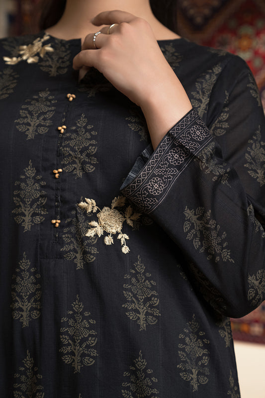 Embroidered Kurta Dupatta Trouser - 2298