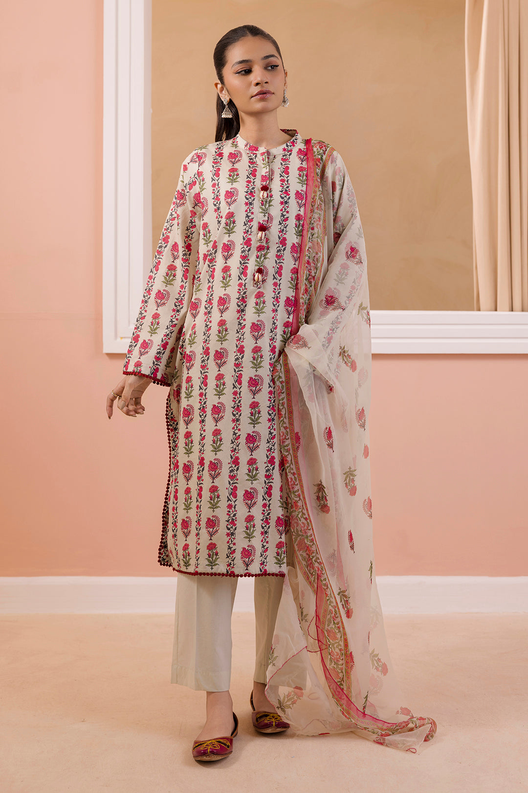 Kurta Dupatta Trouser - 3220