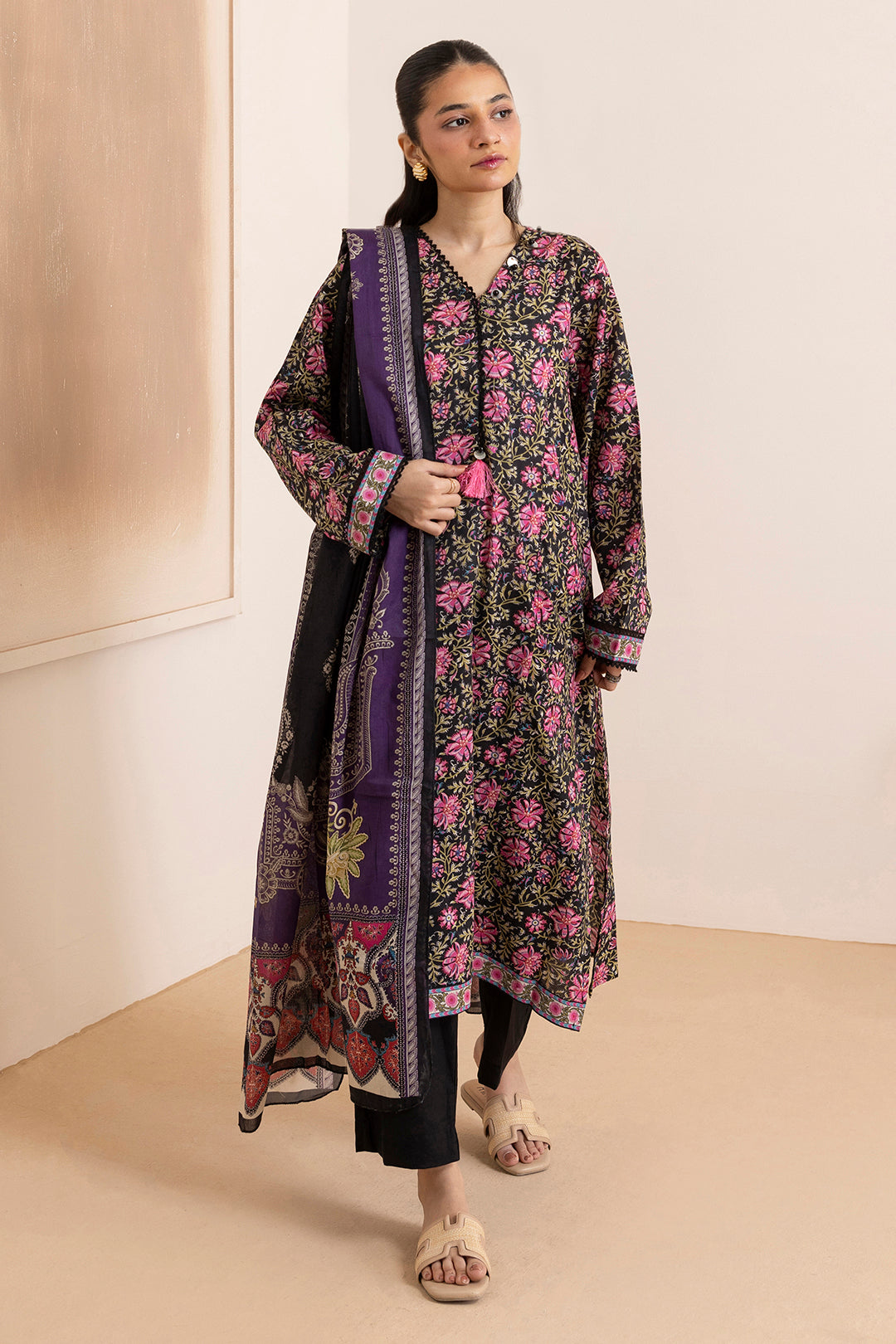 Kurta Dupatta Trouser - 3222