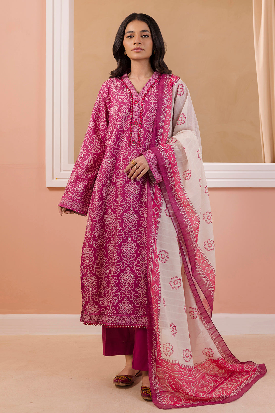 Kurta Dupatta Trouser - 3224