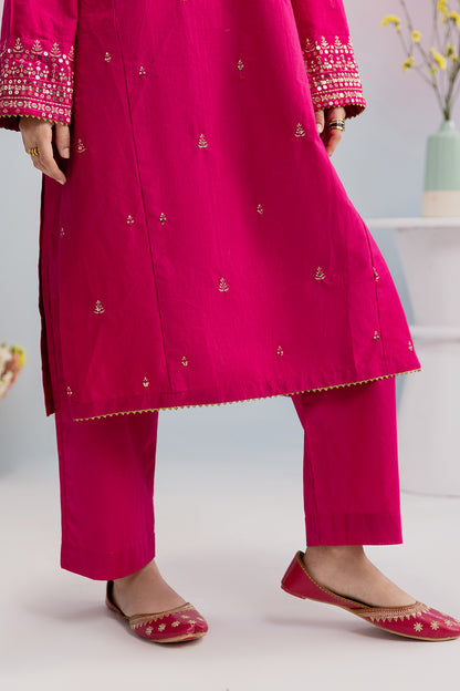 Embroidered Kurta Dupatta Trouser - 3230