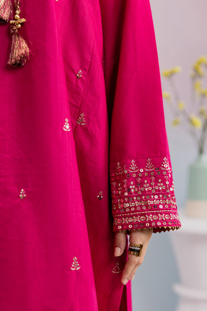 Embroidered Kurta Dupatta Trouser - 3230