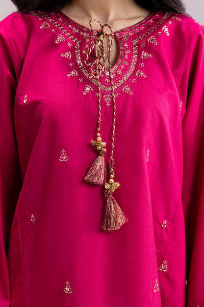 Embroidered Kurta Dupatta Trouser - 3230