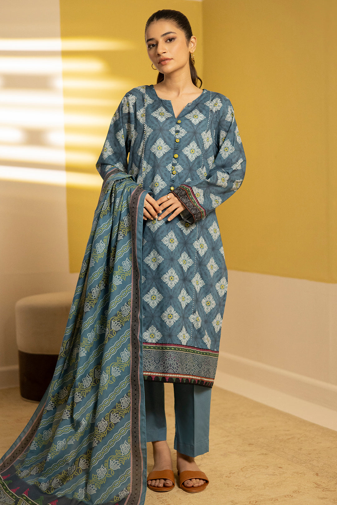 Kurta Dupatta Trouser - 3244