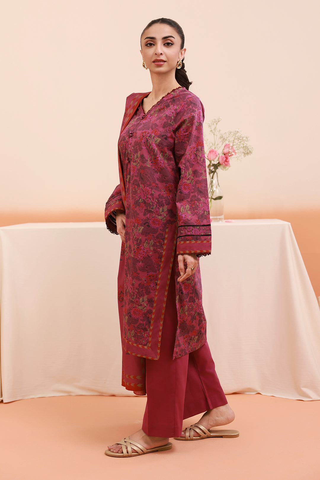 Kurta Dupatta Trouser - 3281