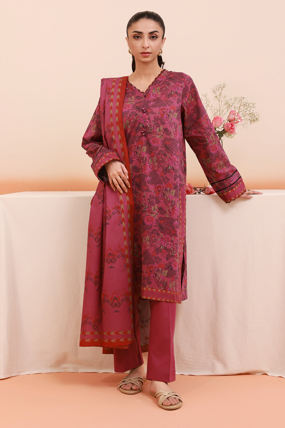 Kurta Dupatta Trouser - 3281