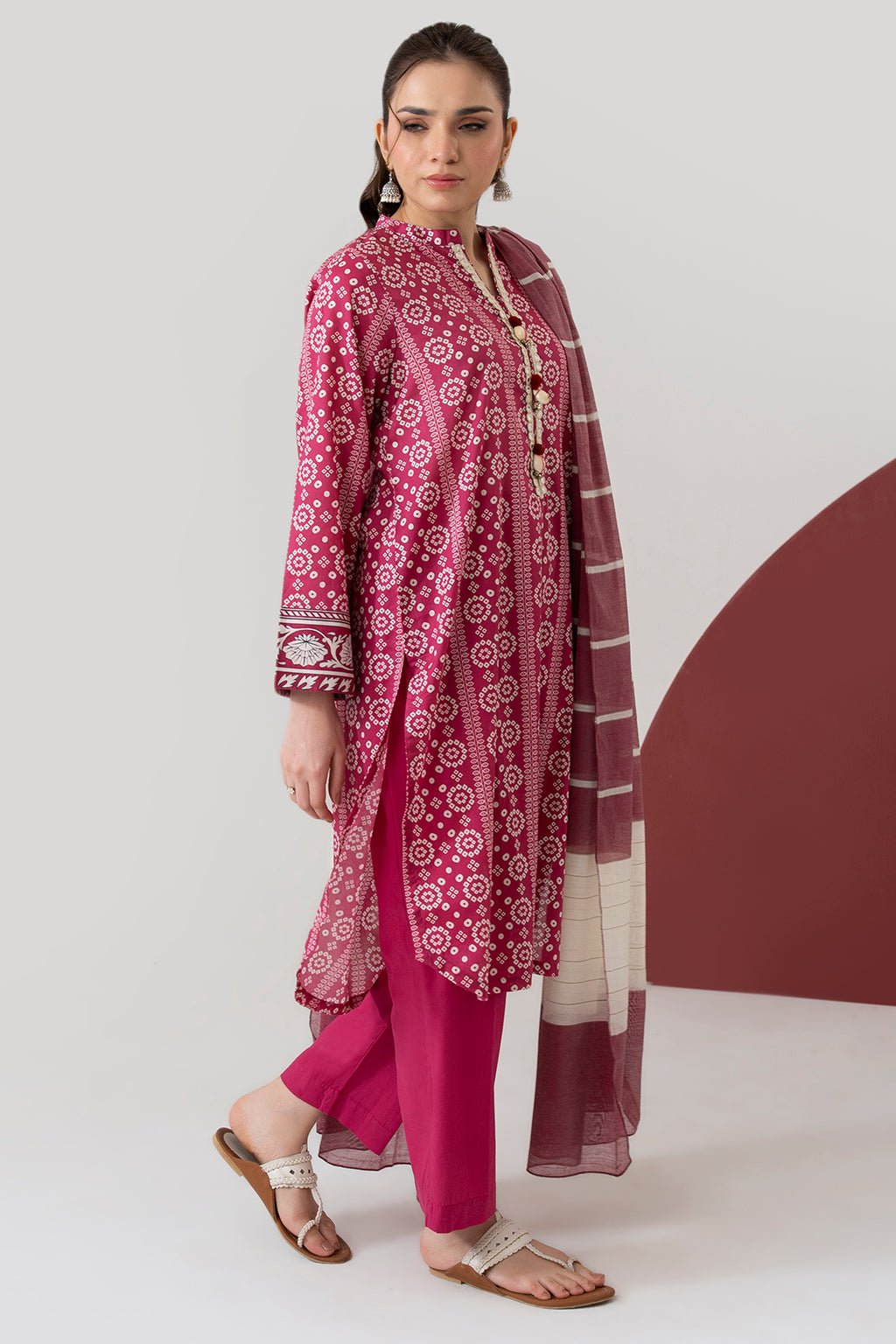 Kurta Dupatta Trouser - 3282