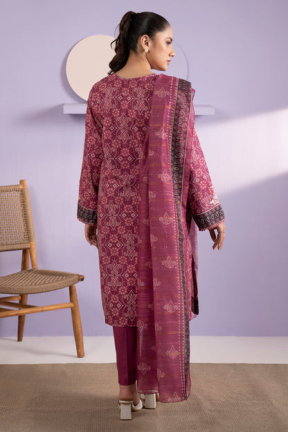 Embroidered Kurta Dupatta Trouser - 3286