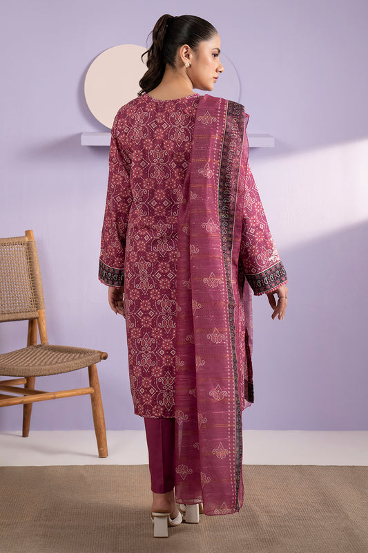 Embroidered Kurta Dupatta Trouser - 3286