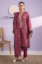 Embroidered Kurta Dupatta Trouser - 3286