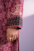 Embroidered Kurta Dupatta Trouser - 3286