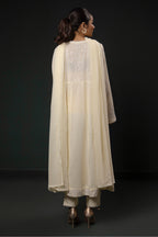 Embroidered Kurta Dupatta Trouser - 3332