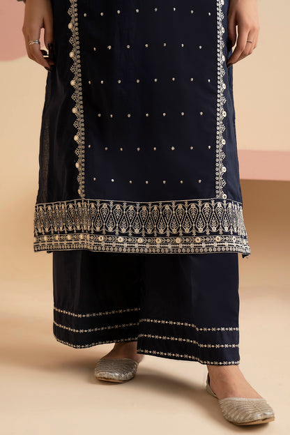 Embroidered Kurta Dupatta Trouser - 3337