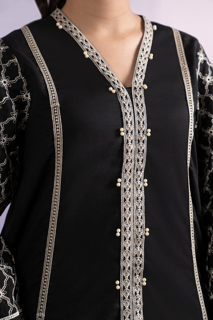 Embroidered Kurta Dupatta Trouser - 3339