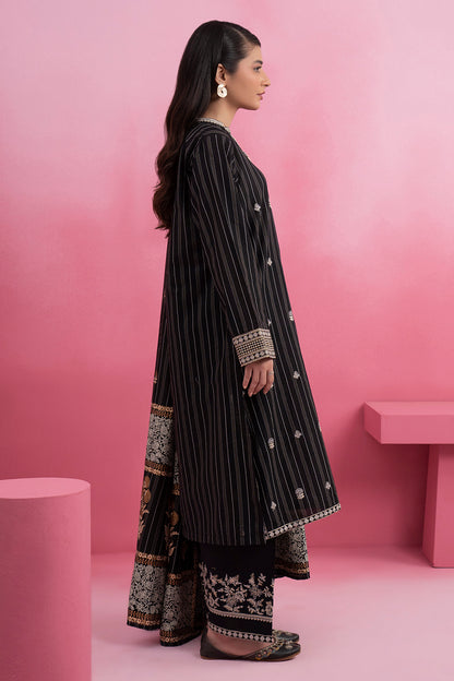 Embroidered Kurta Dupatta Trouser - 3415