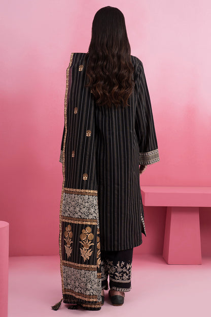 Embroidered Kurta Dupatta Trouser - 3415