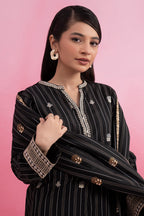 Embroidered Kurta Dupatta Trouser - 3415