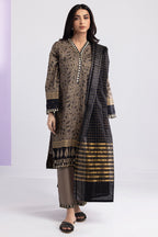 Embroidered Kurta Dupatta Trouser - 3421