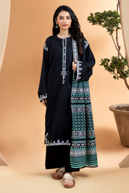 Embroidered Kurta Dupatta - 2505