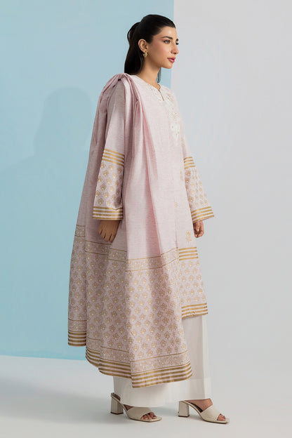 Embroidered Kurta Dupatta - 2506