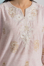 Embroidered Kurta Dupatta - 2506