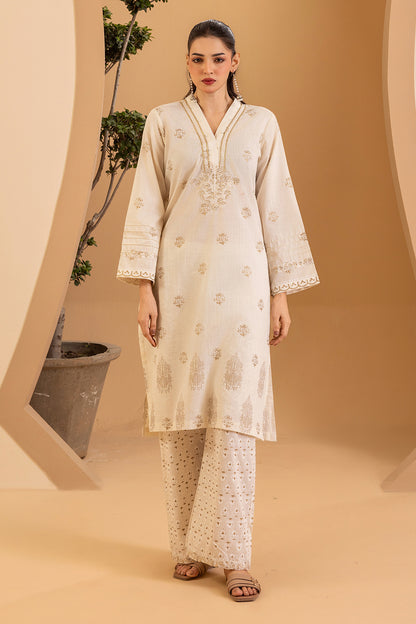 Embroidered Kurta Trouser - 2507