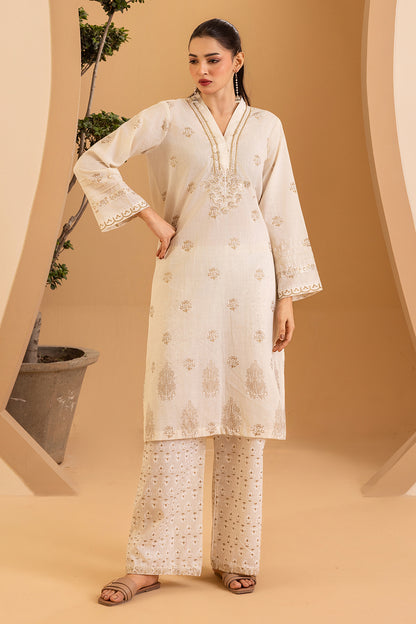 Embroidered Kurta Trouser - 2507