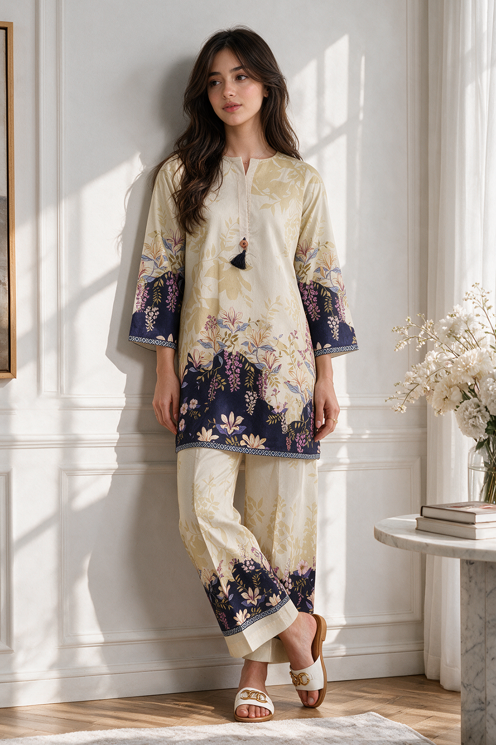 Kurta Trouser - 2625