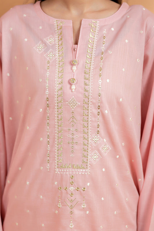 Embroidered Kurta Dupatta Trouser - 2500