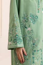 Embroidered Kurta Dupatta Trouser - 2501
