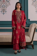 Embroidered Kurta Dupatta Trouser - 2503