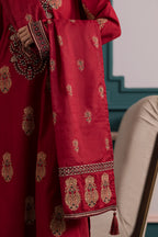 Embroidered Kurta Dupatta Trouser - 2503