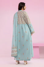 Embroidered Kurta Dupatta Trouser - 2504