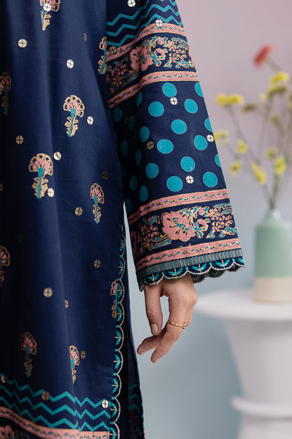 Embroidered Kurta Dupatta Trouser - 2510