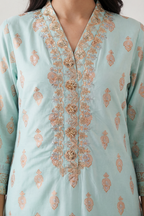 Embroidered Kurta Dupatta Trouser - 2511