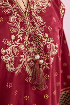 Embroidered Kurta Dupatta Trouser - 2512