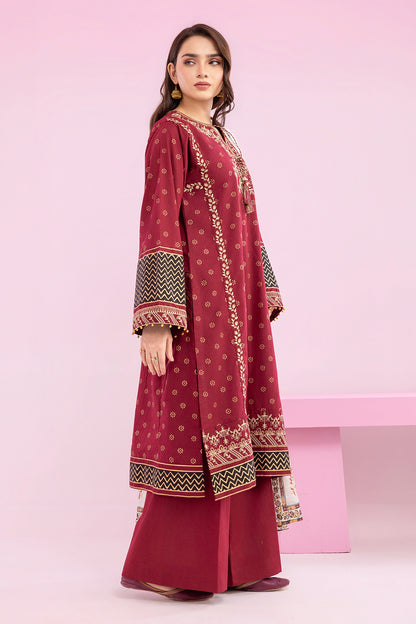 Embroidered Kurta Dupatta Trouser - 2512