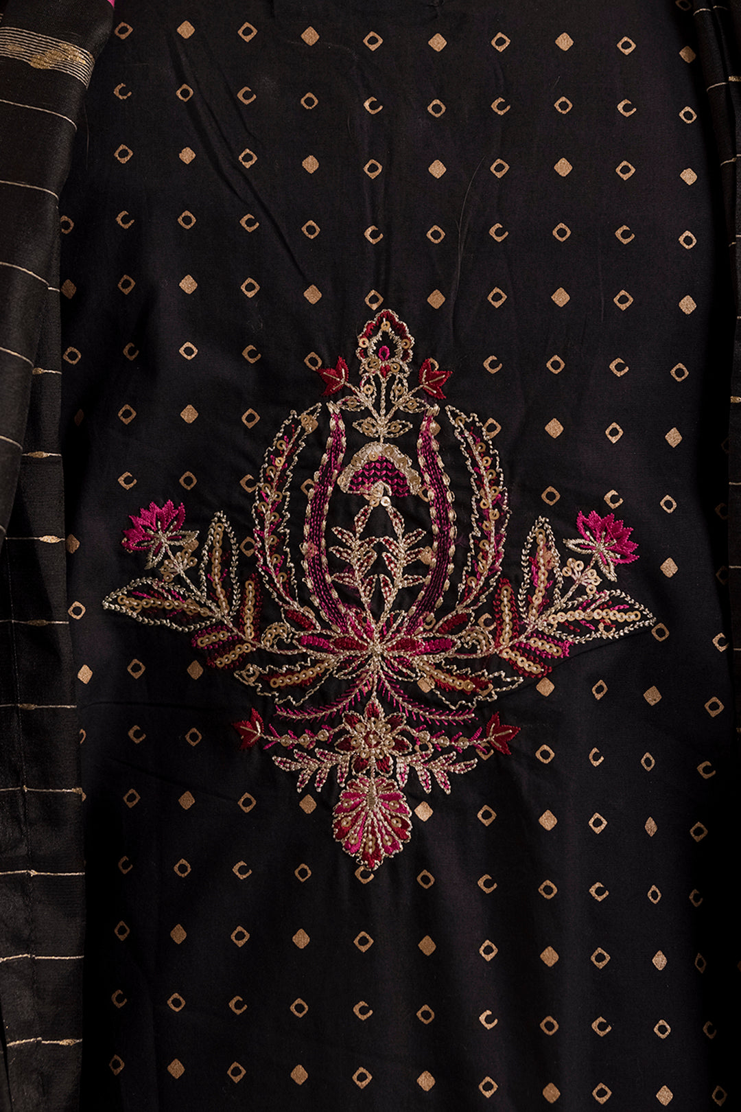 Embroidered Kurta Dupatta Trouser - 2514