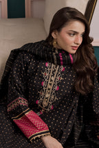 Embroidered Kurta Dupatta Trouser - 2514