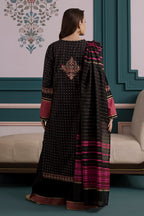 Embroidered Kurta Dupatta Trouser - 2514